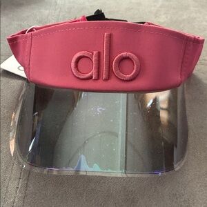 Alo Yoga Airlift Solar Visor - pink wild rose